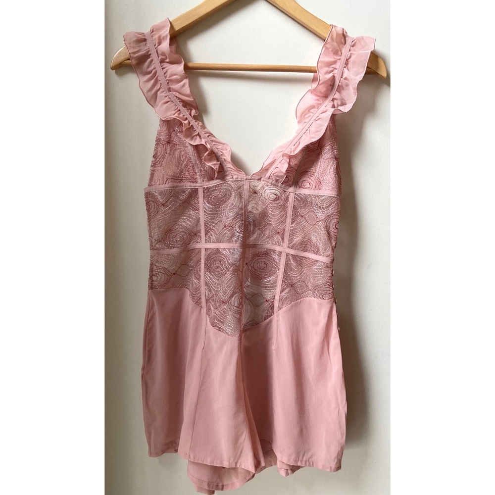 La Perla Elements Georgette Embroidery Romper - Picture 3 of 7